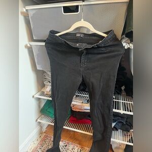 Abercrombie faded black denim jeans